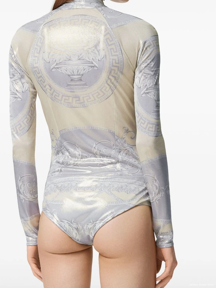Cheap Versace Barocco-print body Women 0430